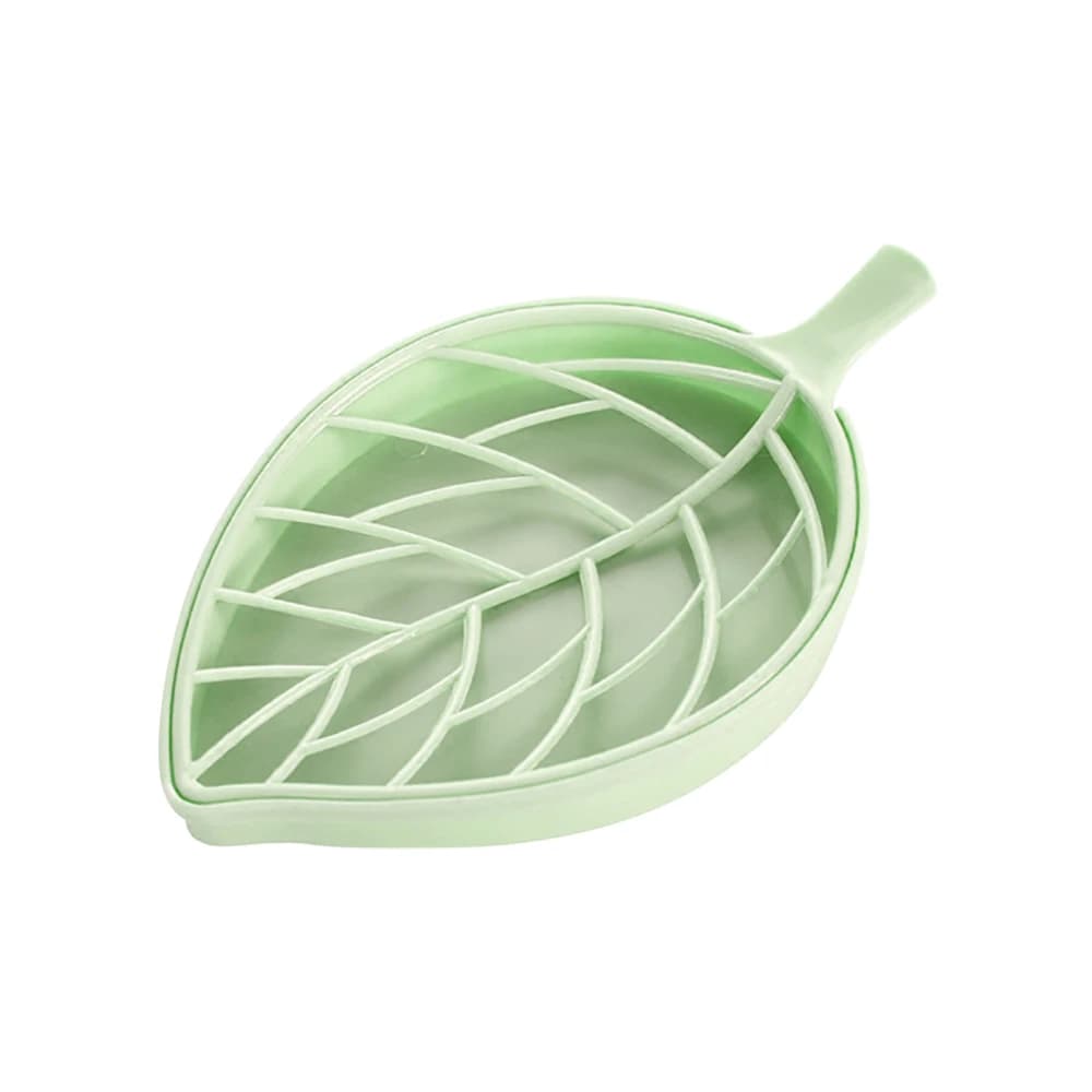 Porte savon dans la douche - feuille enchantée