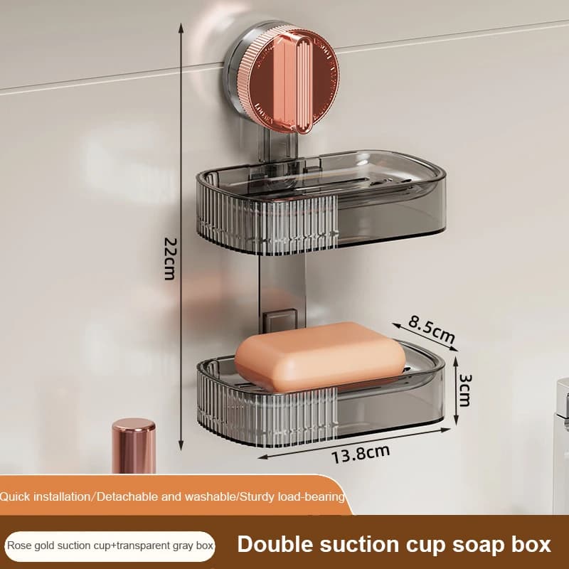 Porte savon ventouse - douceur cristalline