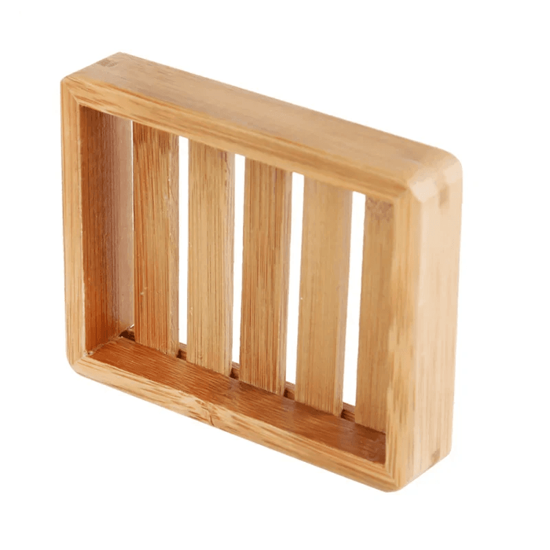 Porte savon - savon en bois