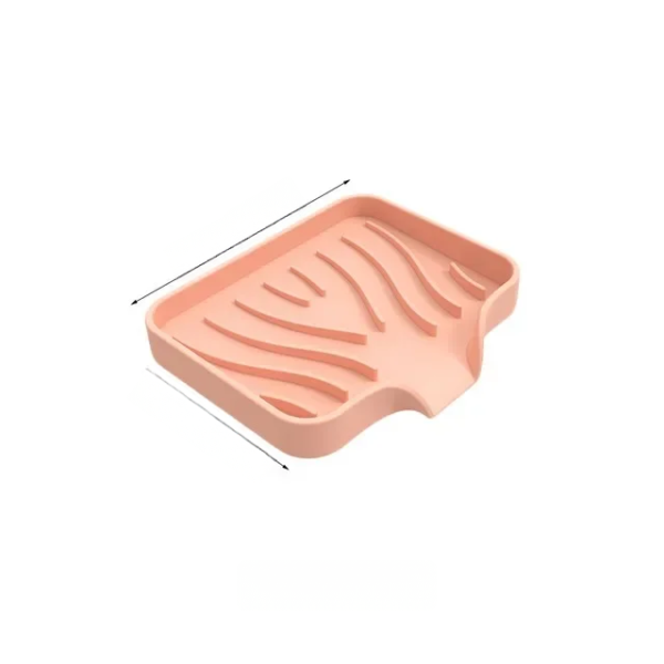 porte savon - Floraison Rose